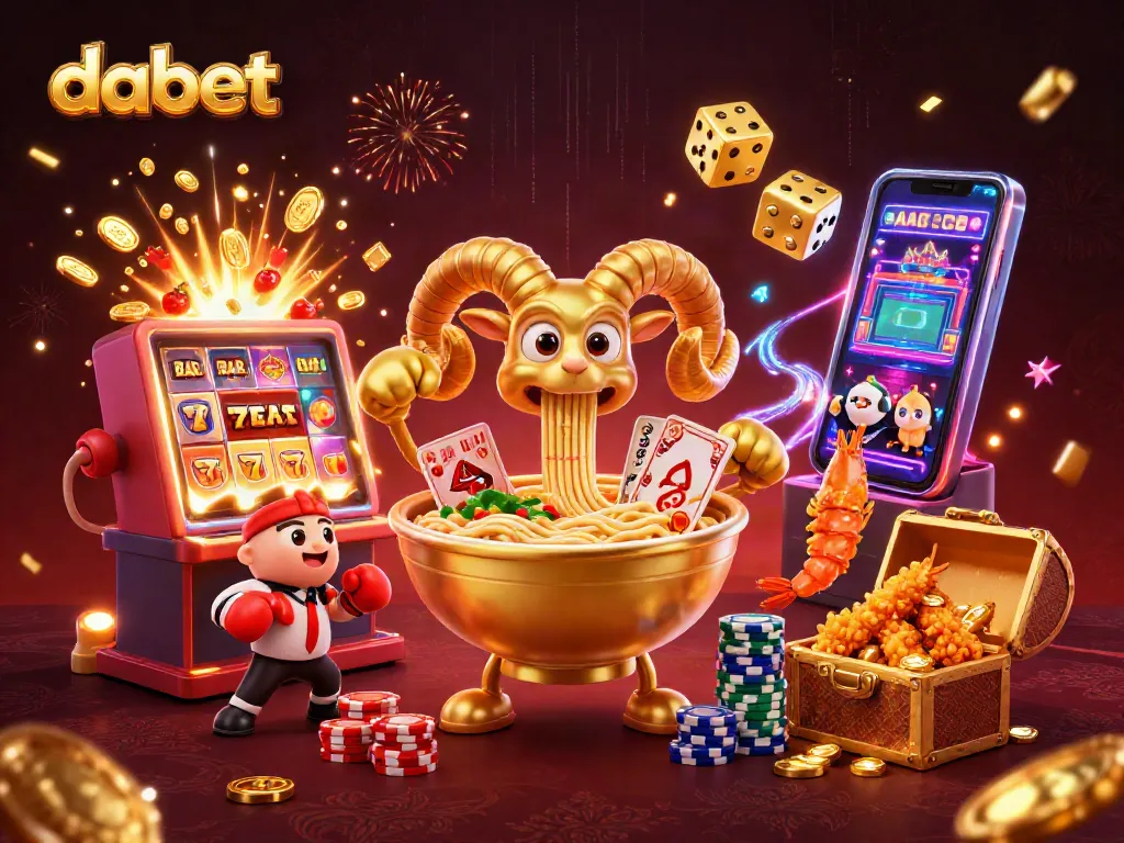 dabet engages players with vibrant raffle scenes combining vivid casino elements and thrilling gameplay action.