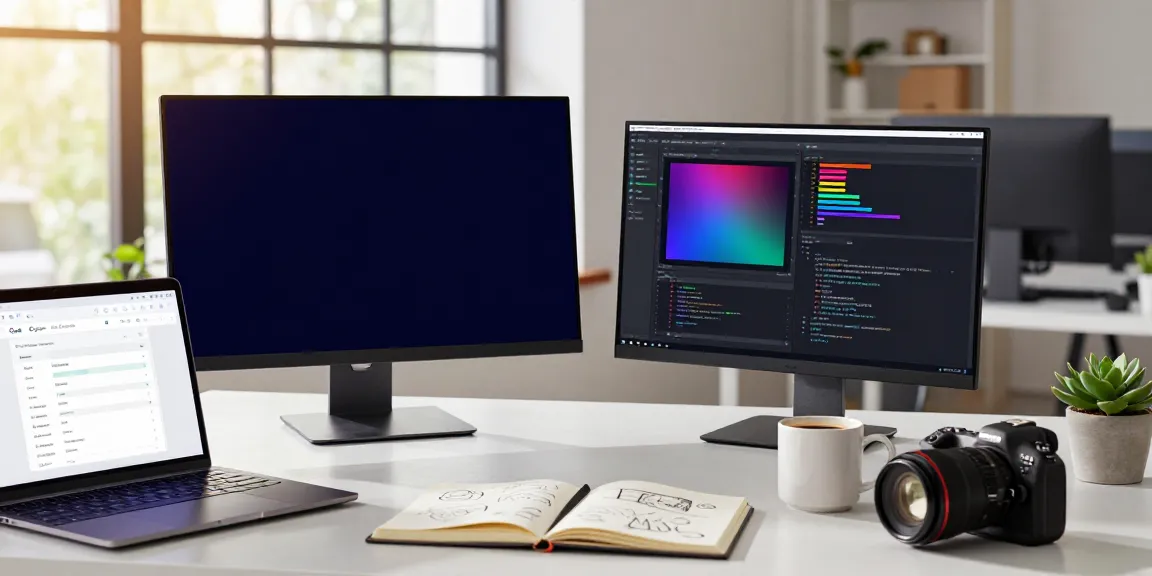 Developer demonstrating instant indexing tools in a modern tech workspace.