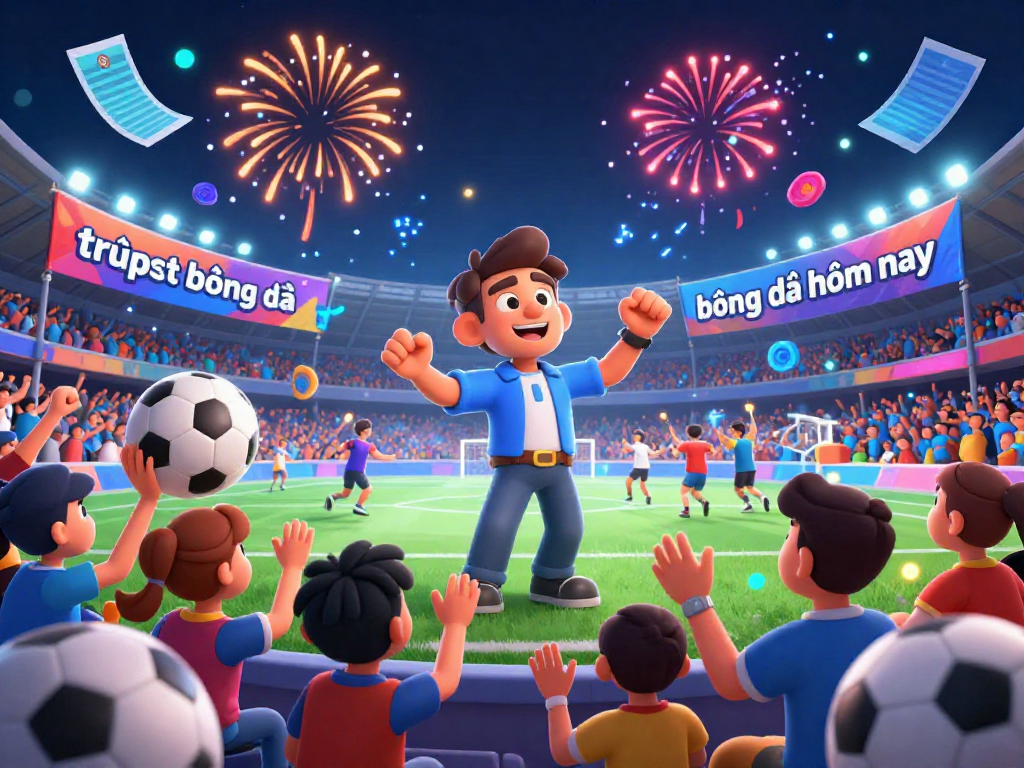 Experience the thrill of trực tiếp bóng đá hôm nay with vibrant stadium excitement and dynamic gameplay.