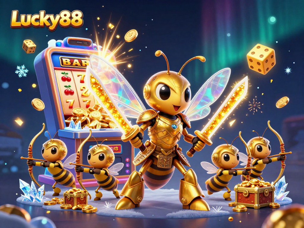 Unleash winning potential at Lucky88 with vibrant slots, golden treasures, and dynamic gaming action.