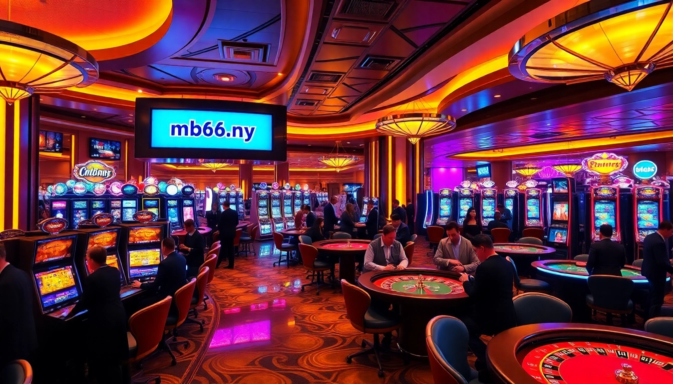 Experience the thrill of gambling at mb66.nyc with engaging games and vibrant casino atmosphere.
