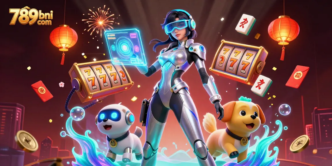 Rasakan gameplay slot yang mendebarkan dengan visual menakjubkan di 789bni com yang menampilkan karakter futuristik dan elemen interaktif.