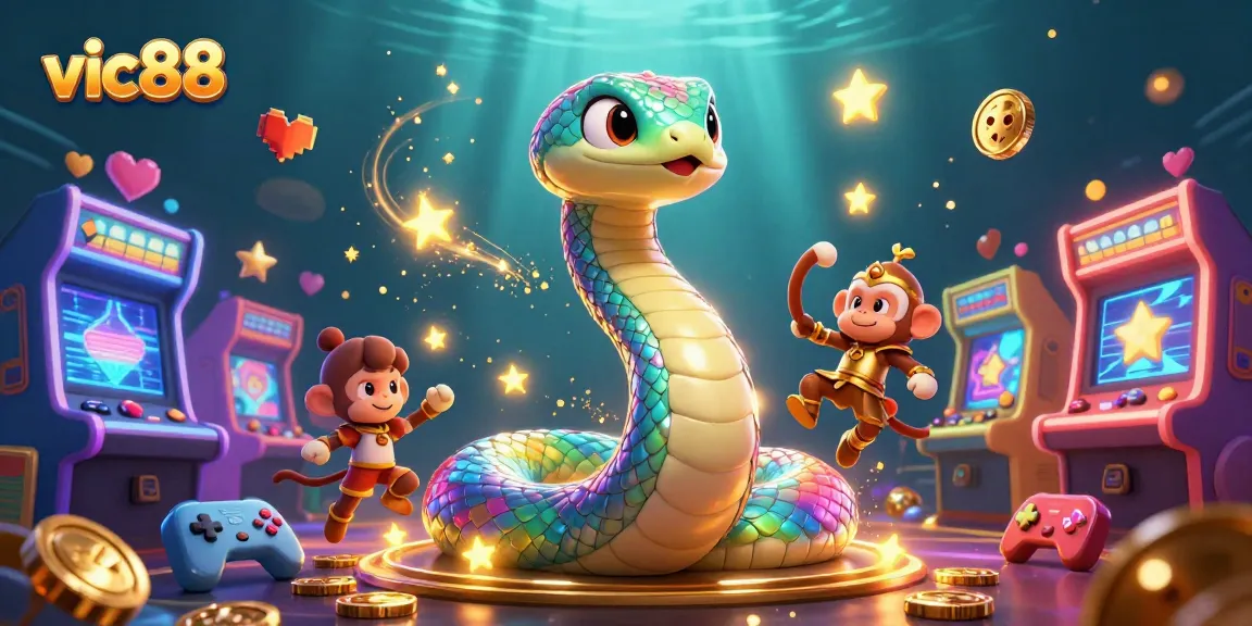 Experience thrilling gameplay at vic88 with vibrant characters and casino-themed elements.