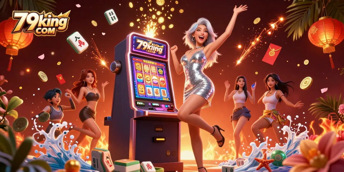Spin the reels at 79king COM and celebrate with stunning jackpots amidst vibrant casino magic.