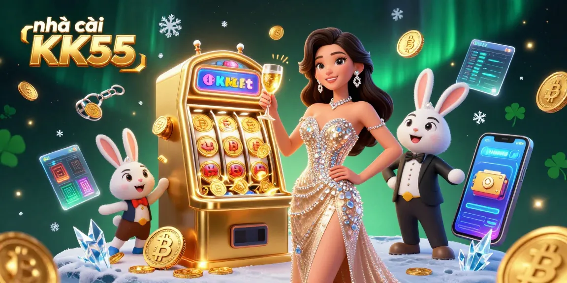Experience excitement at nhà cái KK55 with stunning visuals and vibrant casino elements.