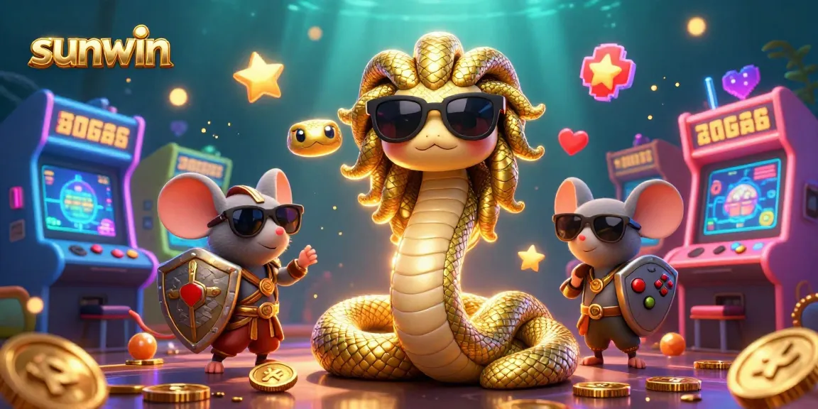 Engage in thrilling gameplay at Sunwin with captivating characters and vibrant casino elements.