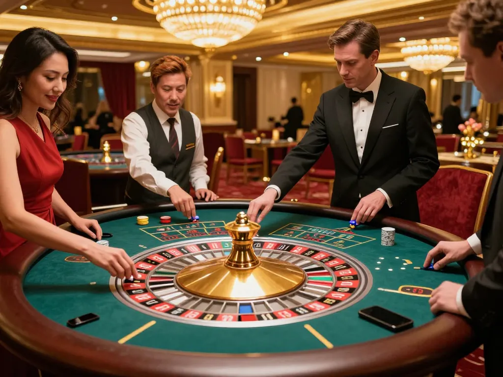 Experience the thrill of betting at MM88's roulette table with vibrant gameplay.