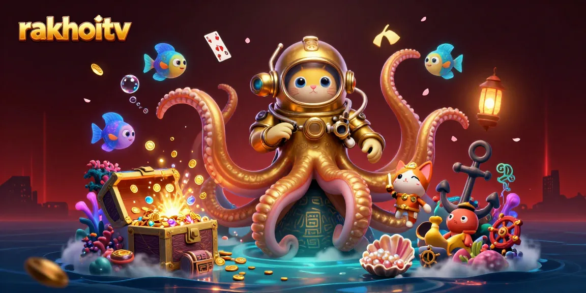 Engage with rakhoitv's exciting themes of underwater treasure and thrilling gambling action.