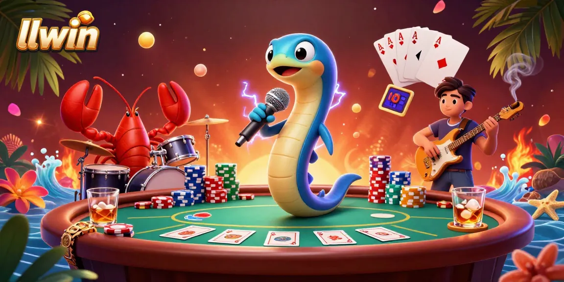 Experience thrilling casino action with llwin in an underwater DJ showdown