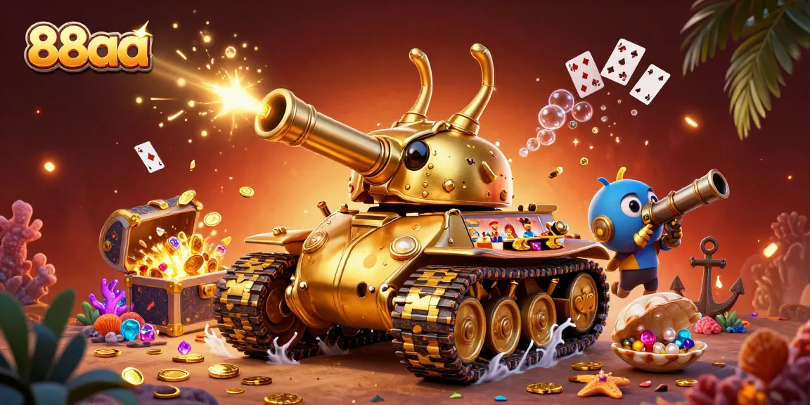 Experience thrill and excitement with 88aa's golden beetle tank casino adventure, bursting with vibrant treasures.