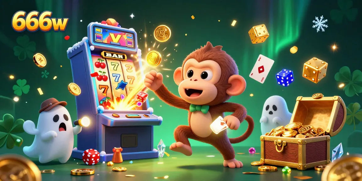 Join the excitement at 666w as you spin to win in a thrilling 3D casino experience!