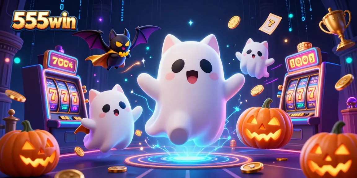 Experience thrilling wins at 555win slots with exciting characters and magical casino elements.