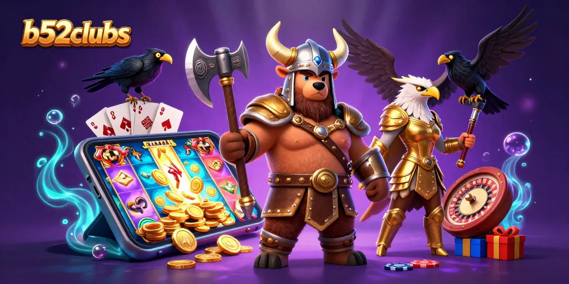 Experience thrilling gameplay at b52clubss with exciting slots and vibrant casino action.