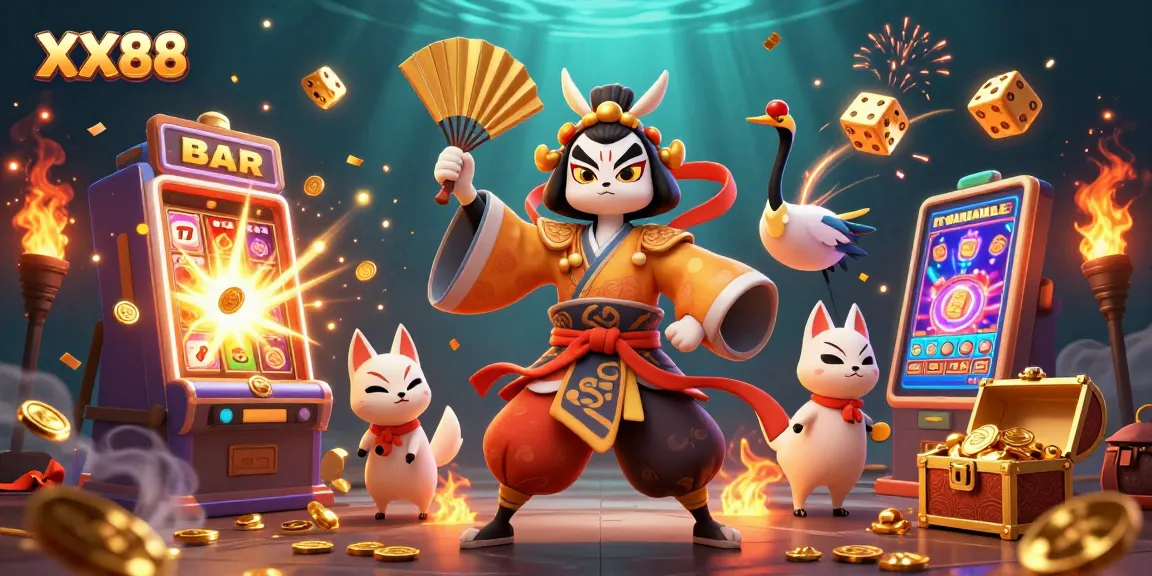 Unleash extraordinary wins at XX88 with vibrant 3D casino scenes and jackpot excitement.