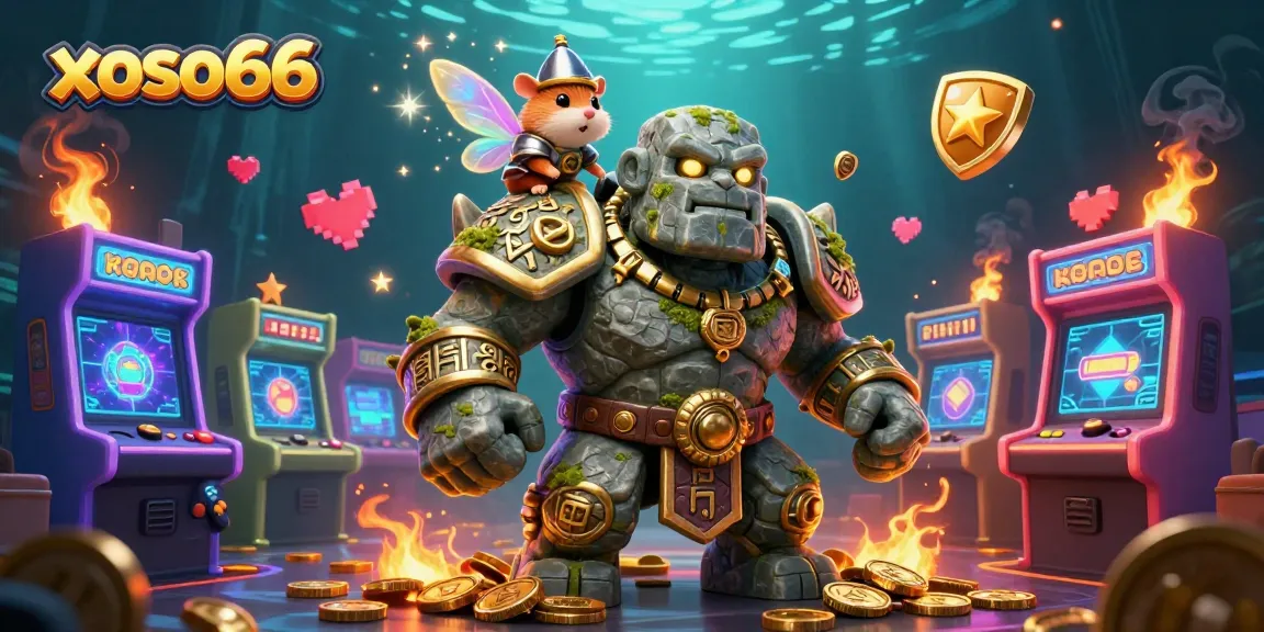 Engage with xoso66’s exciting features in this vibrant 3D casino illustration.