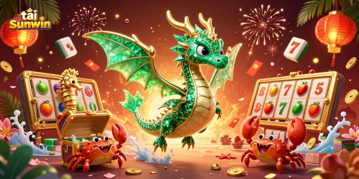 Engage with the vibrant world of tải sunwin through this captivating sea-themed casino illustration.